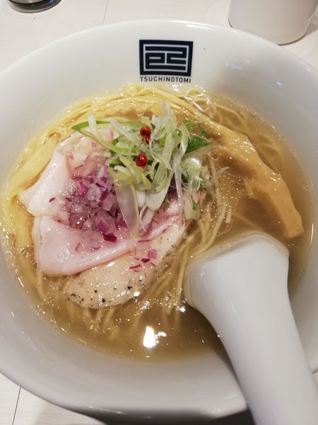 「鴨×鶏 ポルチーニ香る淡麗塩らーめん」@淡麗拉麺 己巳の写真