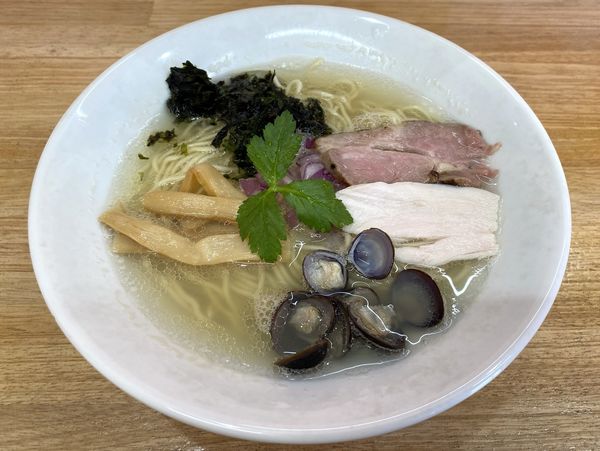 「しじみ蕎麦 塩 ８５０円」@しじみ中華蕎麦 イツ花の写真