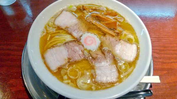 「ニボチュー（煮干し中華そば）（限定）800円」@らーめん 惠本将裕の写真