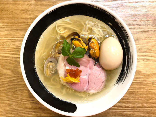 「★浅利とムール貝の汐そば🍜¥950」@麺処しろくろの写真