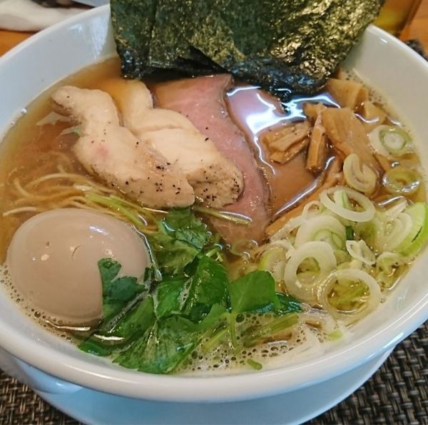 「特製煮干そば」@寛～くつろぎ～の写真