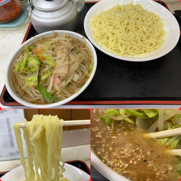 「野菜ツケソバ（醤油味）¥800」@中華そば 丸龍の写真