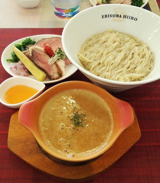 「(杯数限定) 海老つけそば 1000円」@えびそば 緋彩の写真