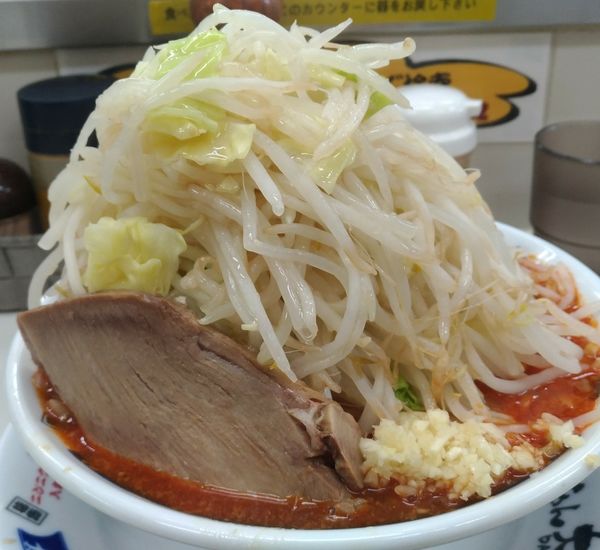 「赤ラーメン」@ラーメン大 我孫子店の写真
