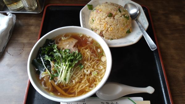 「炒飯ラーメンセット1000円」@林華苑の写真
