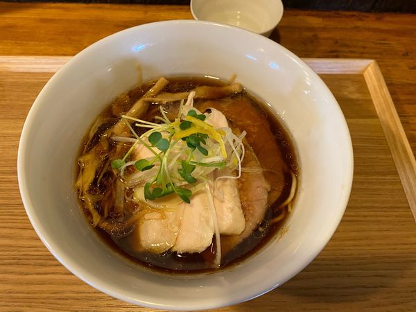 「チャーシュー中華そば」@中華蕎麦 はざまの写真