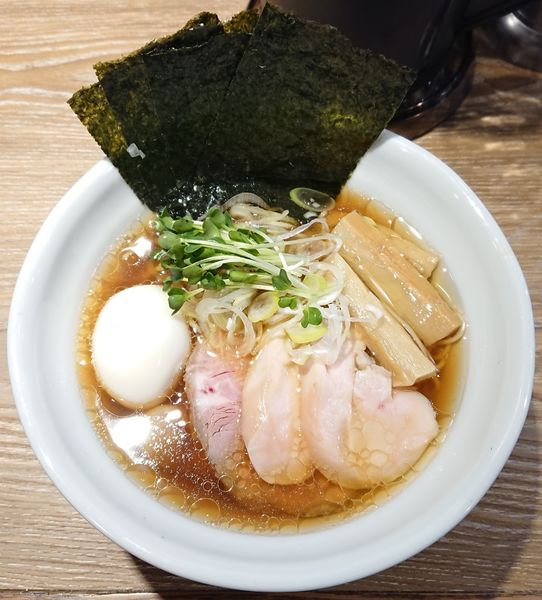 「特製中華そば(醤油)」@中華そば やま福の写真