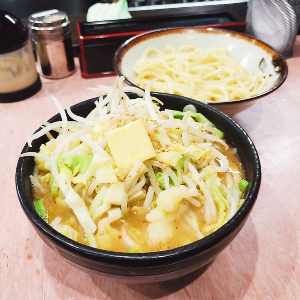 「もりそば小・塩・バター・野菜」@所沢大勝軒の写真