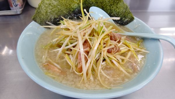 「ネギラーメン７１０円」@ラーメンショップ 坂東店の写真