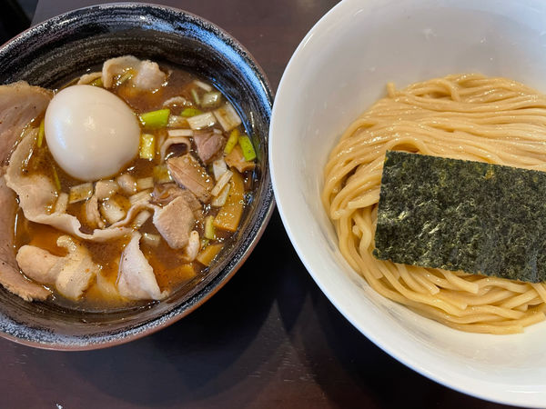 「肉盛りつけ麺」@つけ麺 麦の香の写真