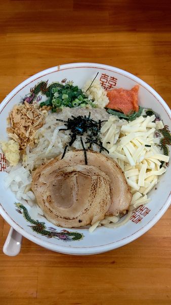 「小明太まぜそば　850円」@らーめん いち大の写真