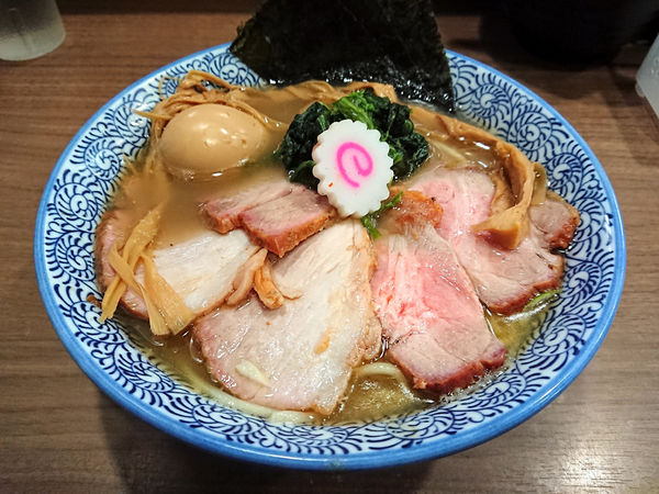 「塩特製生姜そば」@煮干しつけ麺 宮元の写真