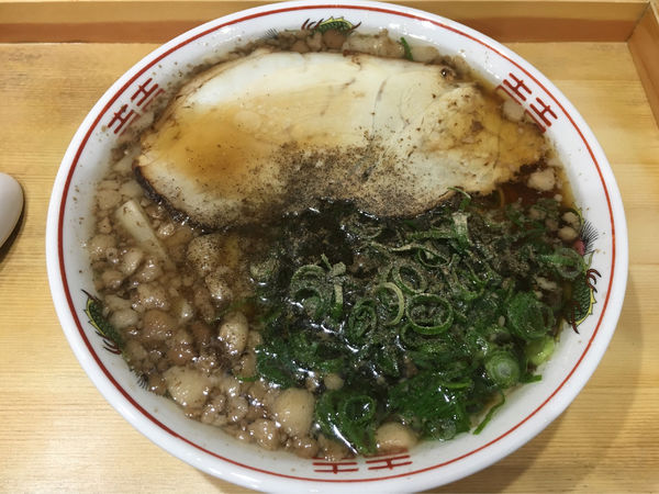 「中華そば大盛」@尾道中華そば 渡なべの写真