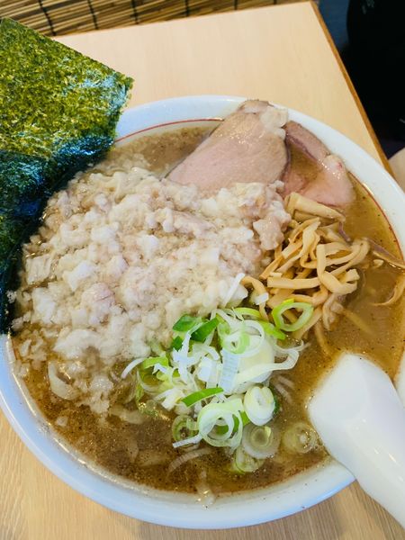 「塩らーめん　身入り」@手打ち中華そば 酒田の写真