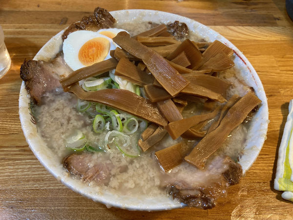 「チャーシュー麺＋メンマ」@下頭橋ラーメンの写真
