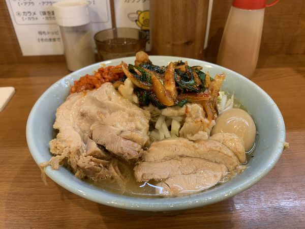 「小ラーメン　ニラキムチ　アレ」@ラーメンBoo Boo太郎。の写真