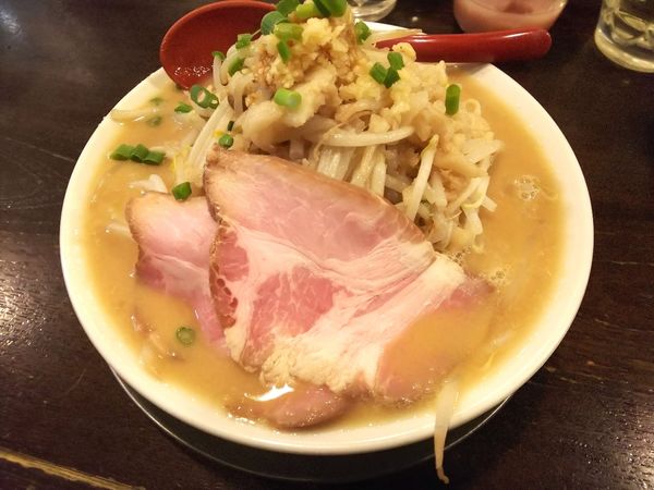 「和風豚骨醤油そば」@立ち呑み居酒屋 金町製麺の写真