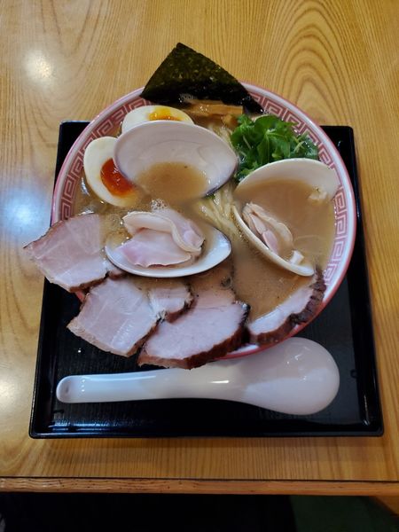 「自蛤スペシャル」@麺切り 白流の写真