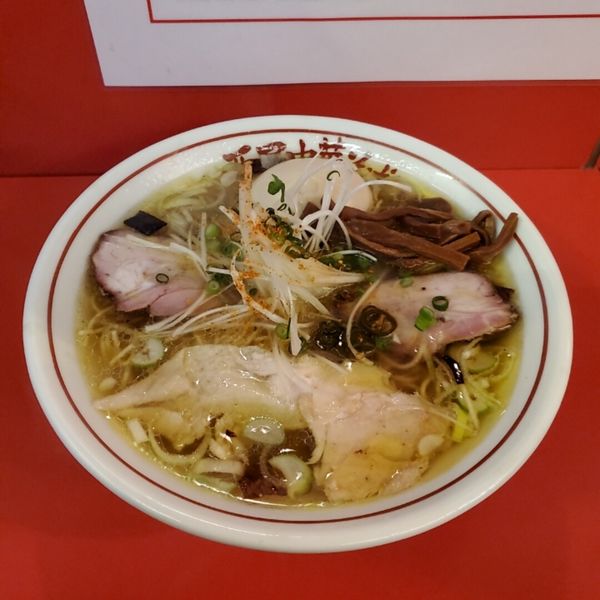 「塩中華@西尾中華そば」@凪地獄の写真