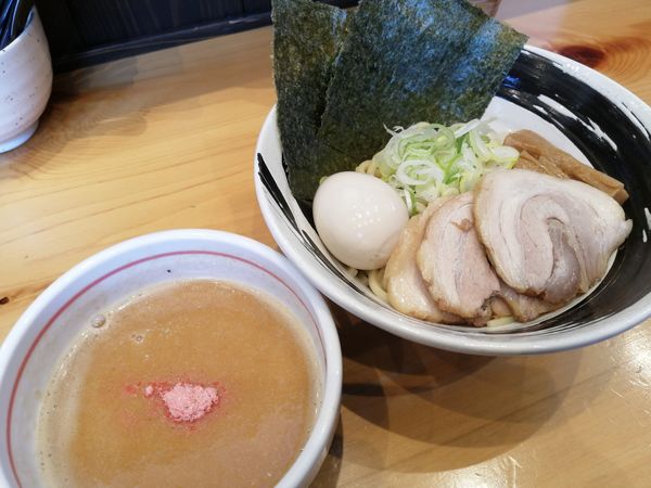 「えび塩つけ麺 全部のせ(冷盛り)」@つけ麺まぜそば専門店 えじまんの写真