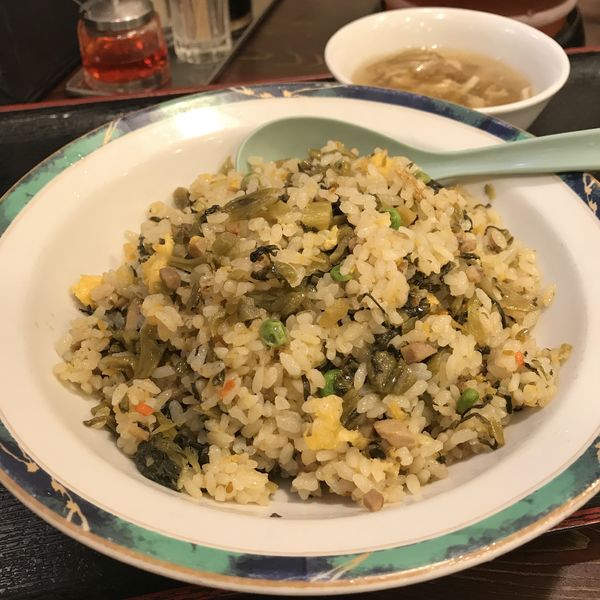 「高菜チャーハン（￥650）※」@金春 新館の写真