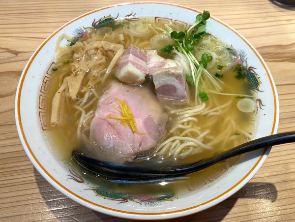 「アラ炊き支那そば ７５０円」@幸屋きよまる 総本店の写真