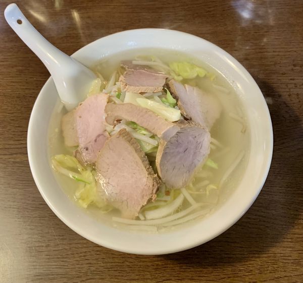 「タンメン　￥750 チャーシュー　¥350」@はつねの写真