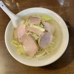 タンメン　￥750 チャーシュー　¥350