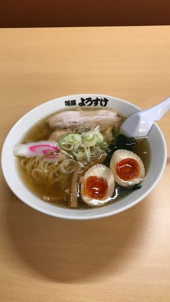 「ラーメン＋味玉」@麺屋 ようすけの写真