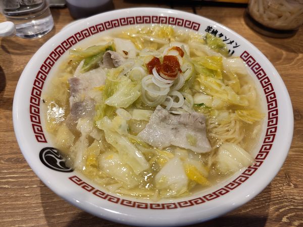 「茨城タンメン693円＋刻みにんにく55円」@茨城タンメン カミナリ 我孫子店の写真