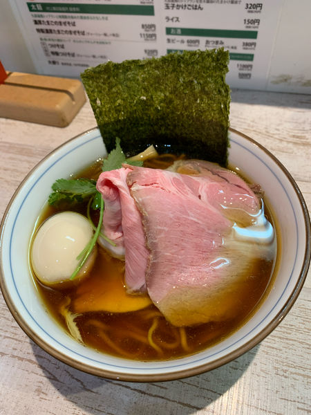 「特製四つ葉そば」@中華そば 四つ葉の写真