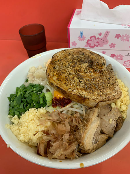 「まぜそば　大」@らー麺 ぶたのジョーの写真