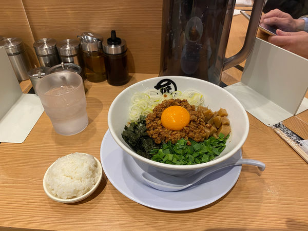 「台湾まぜそば」@麺や マルショウ 新なにわ大食堂店の写真