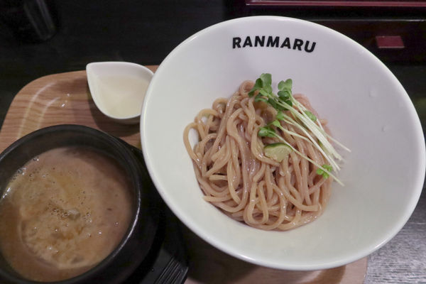 「牛骨もりそば￥７５０」@つけ麺RANMARUの写真