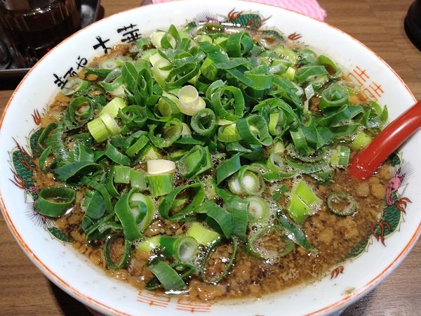 「中華そばハーフネギ増し」@麺や 太華 横浜橋店の写真