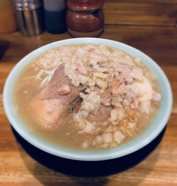 「ラーメン（麺半分他￥690）」@ラーメン盛太郎の写真