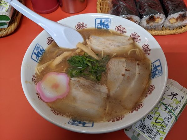 「中華そば　750円」@井出商店の写真