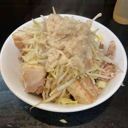 醤油まぜそば　並　豚ニンニク脂マシ