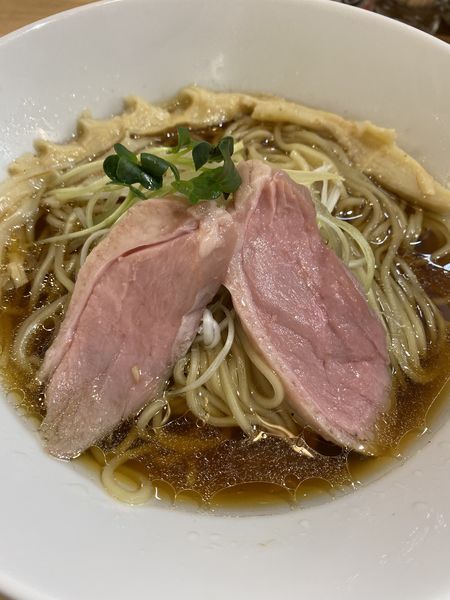 「鴨だし醤油ラーメン」@麺堂にしきの写真