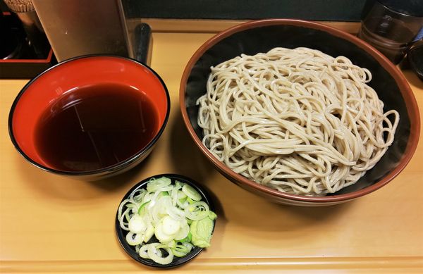 「特もりそば」@名代 富士そば 秋葉原店の写真