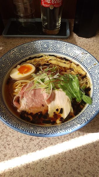 「淡麗醤油そば(大盛(替玉))」@麺処 かつ善の写真