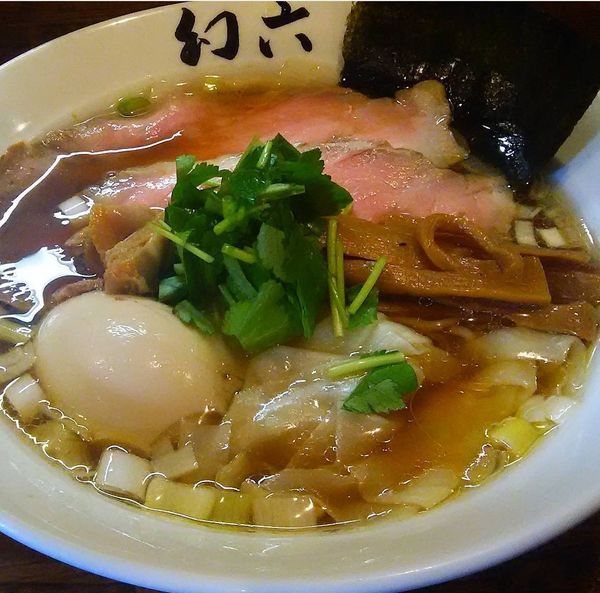 「特製中華そば」@中華そば 幻六の写真