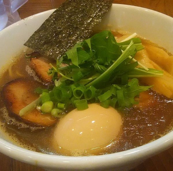 「味玉チャーシュー節そば」@麺屋たつみ 喜心 狭山店の写真