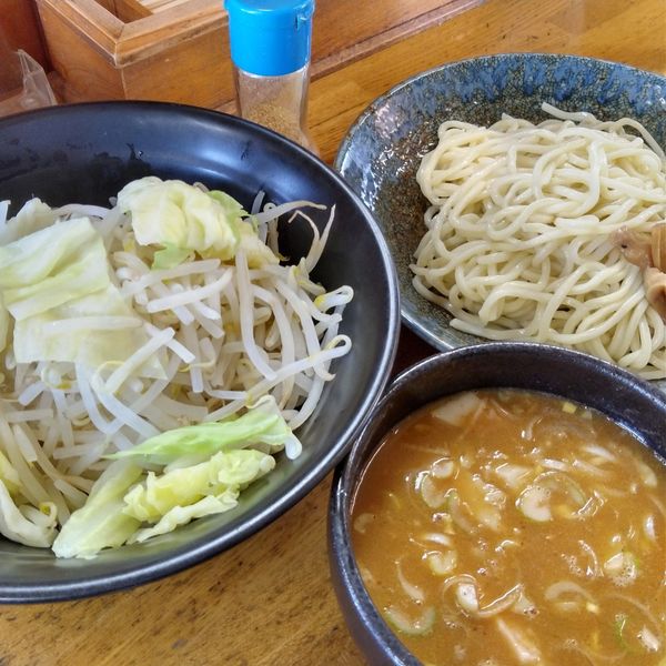 「【限定】味噌野菜つけ麺 ￥950」@麺屋信玄の写真