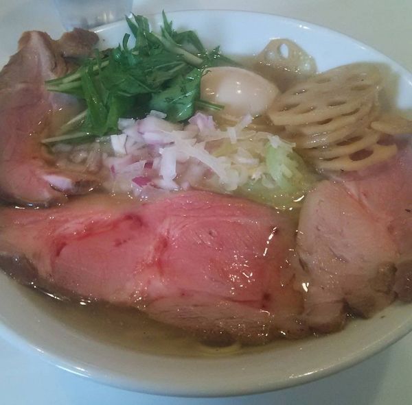 「特製塩そば」@麺や 彩～iro～の写真