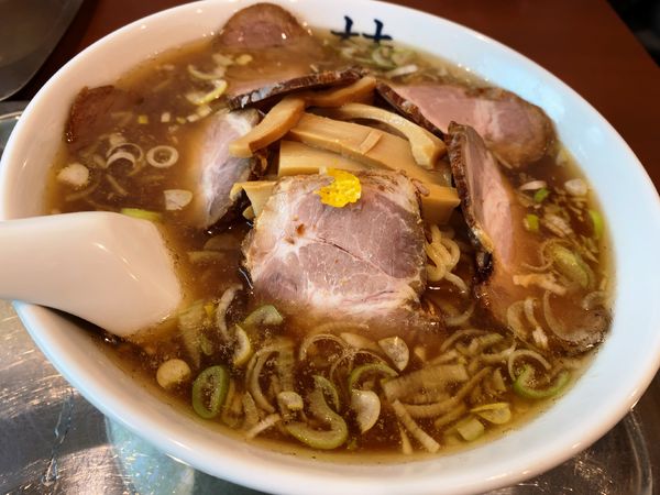 「チャーシューメン中」@煮干しだし醤油ラーメン 桂の写真