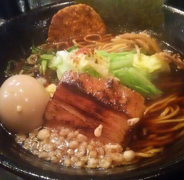 「焦がし醤油」@麺家 うえだの写真