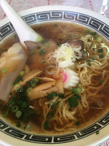 「ワンタンメン」@京華園の写真