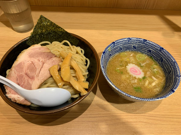 「つけ麺　並」@舎鈴 新宿西口店の写真