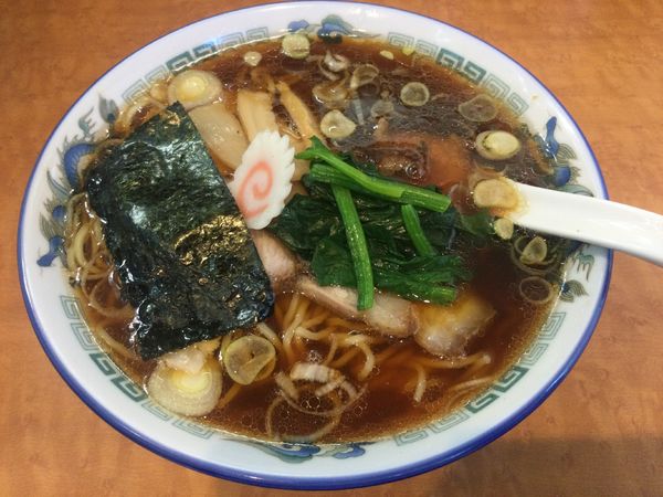 「醤油ラーメン(¥850)」@麺屋かむいの写真